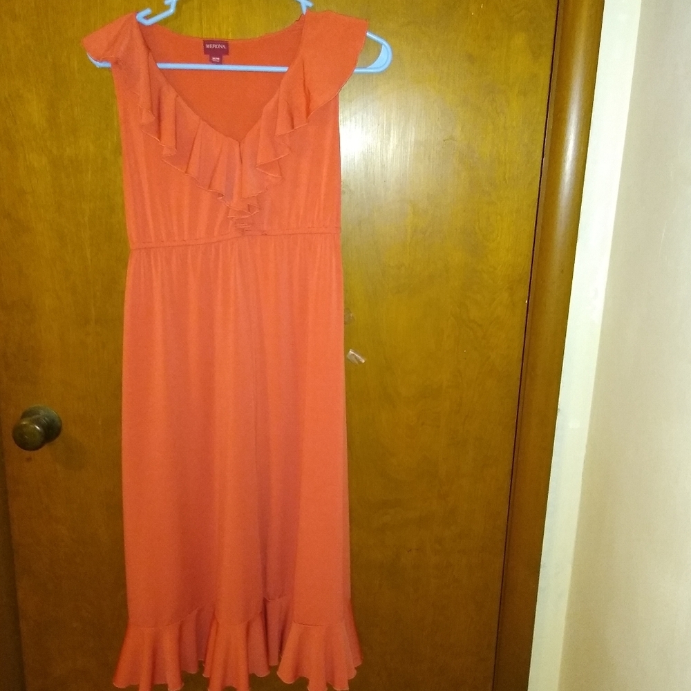 Orange merona dress